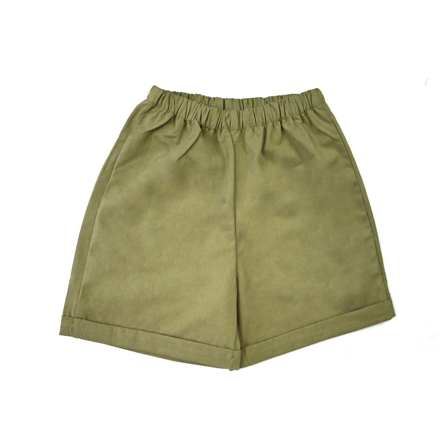 Boys Green Cheongsam Set (Top & Shorts)
