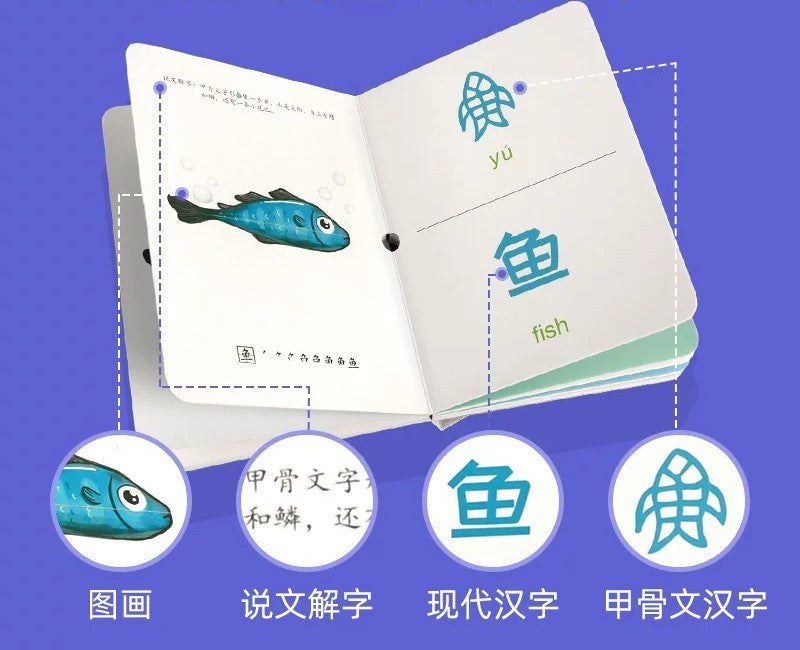 Pictogram-based Literacy Learning Lift-the-Flap Book