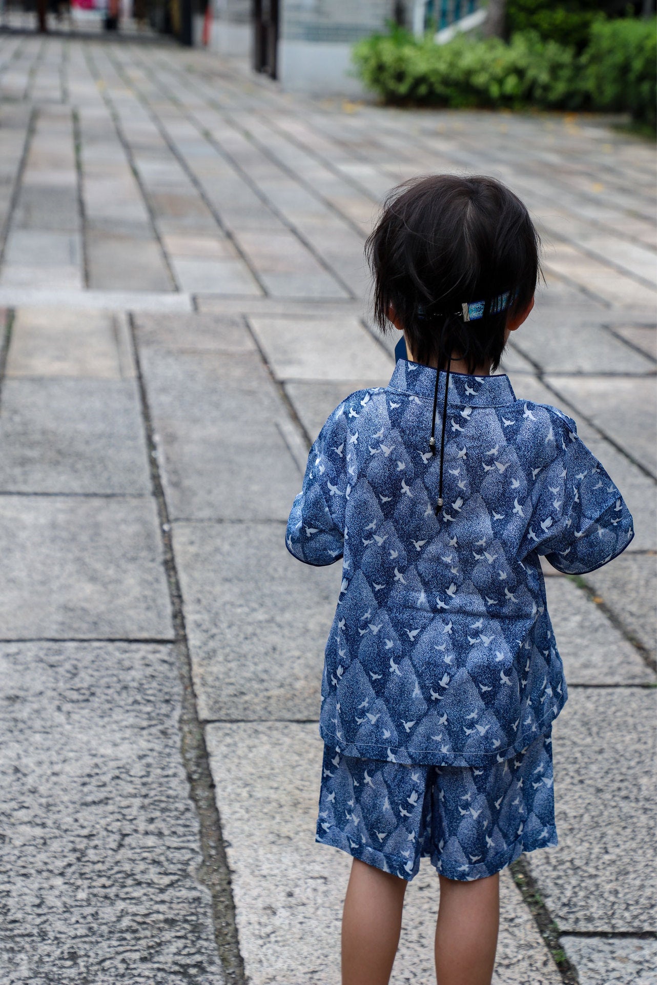 Boys Oriental Dawn Cheongsam Set (Top & Shorts)