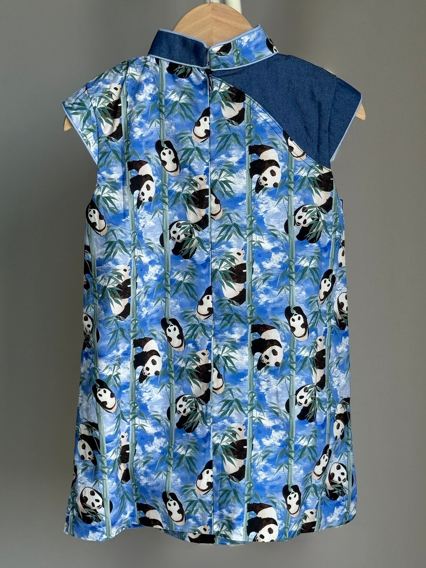Girls Panda Cheongsam Dress