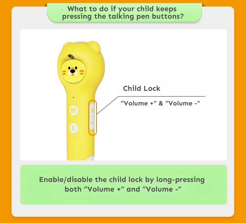Quway Bilingual AI Talking Pen S7 (Mandarin & English) with 20 Early Learning Books