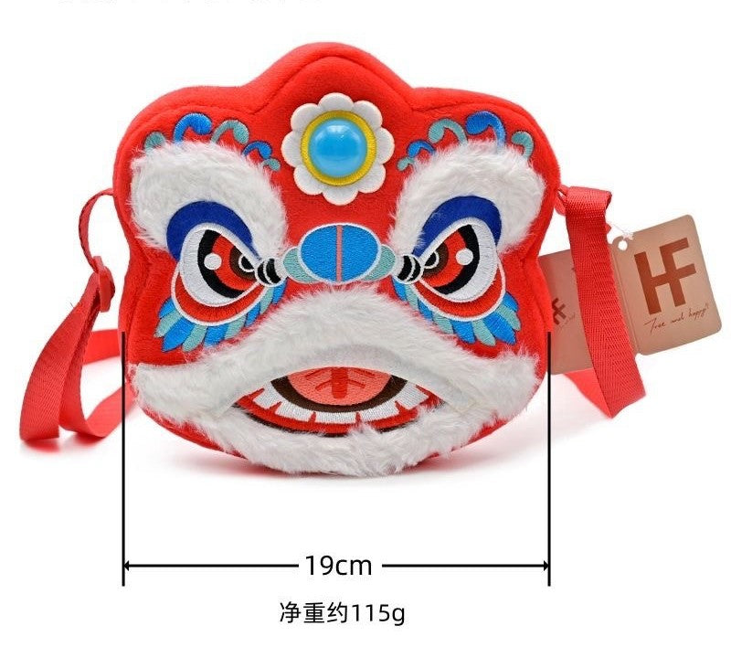 Lion Dance Plush Toy Crossbody Bag Series