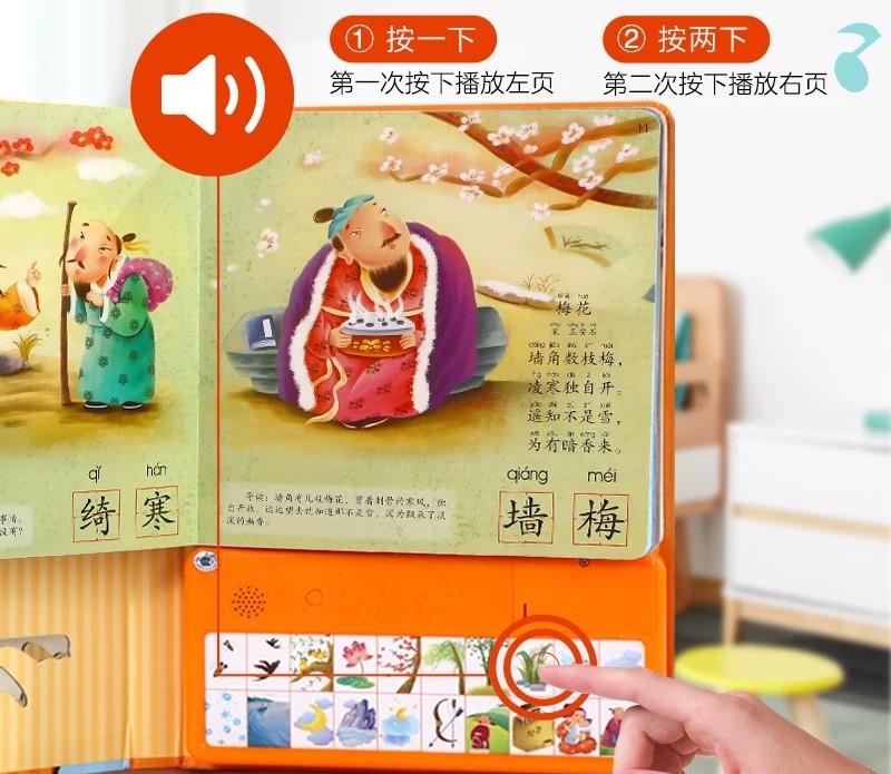 Sound Book: I Can Read Chinese Poem & I Can Read the Analects