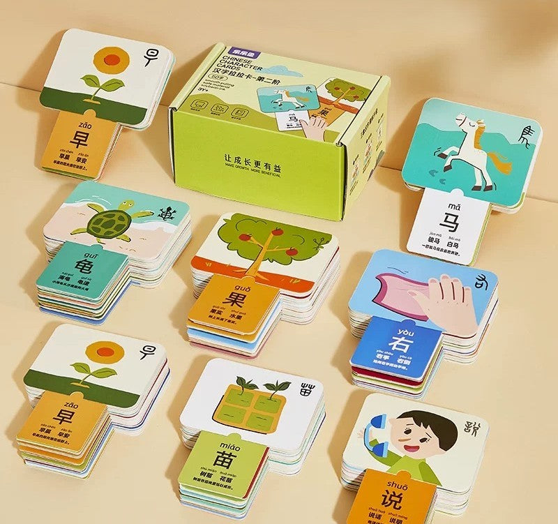 Chinese Early Literacy Pull Cards