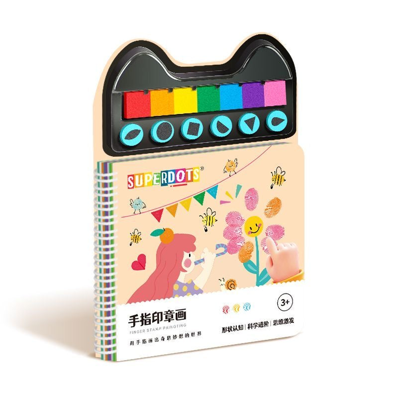 Fingerprint Stamping Art Book