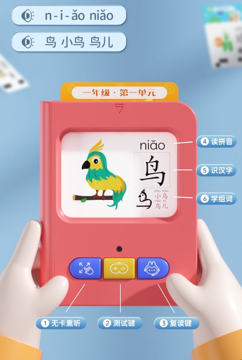 Chinese Pictographic Learning Card Reader