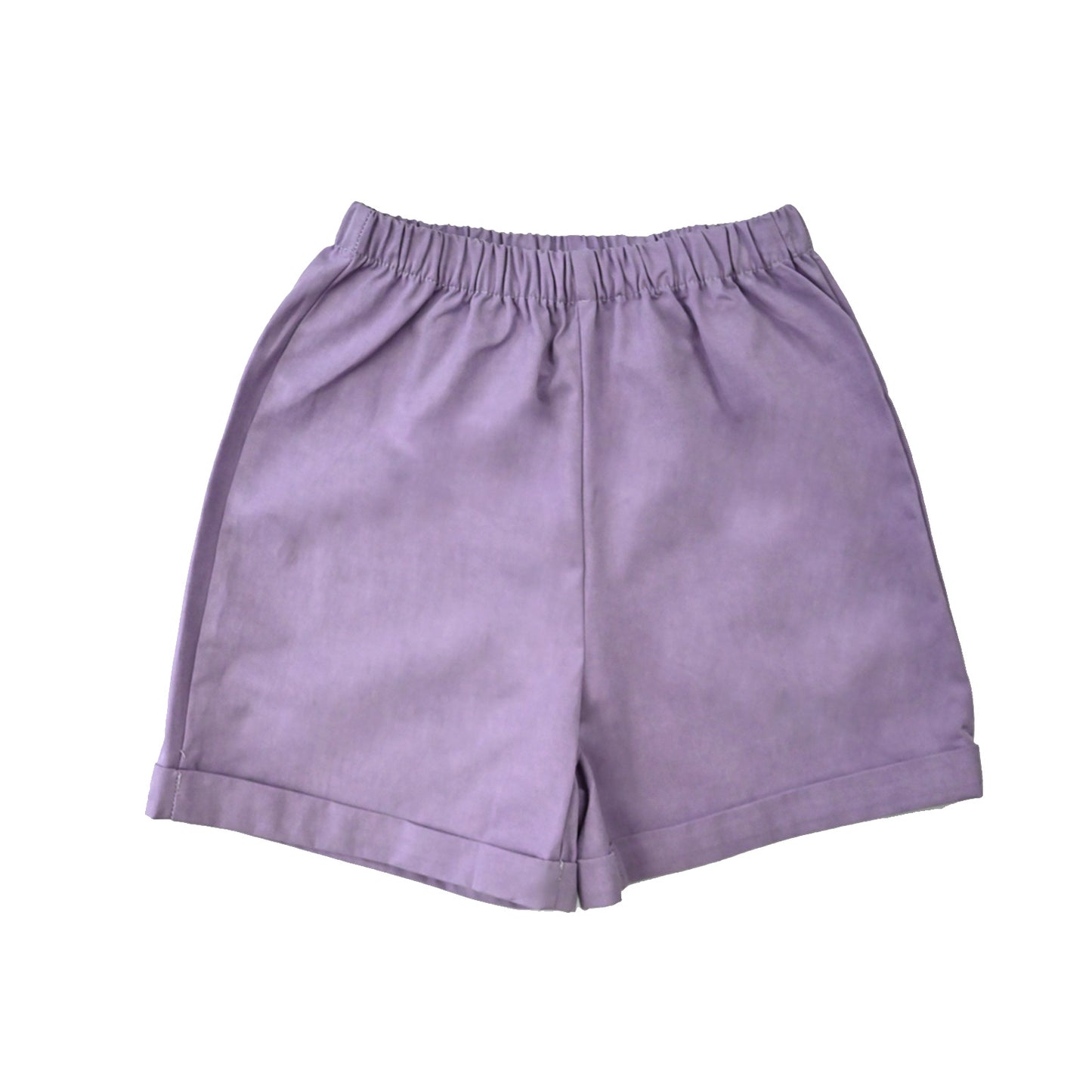 Boys Purple Cheongsam Set (Top & Shorts)